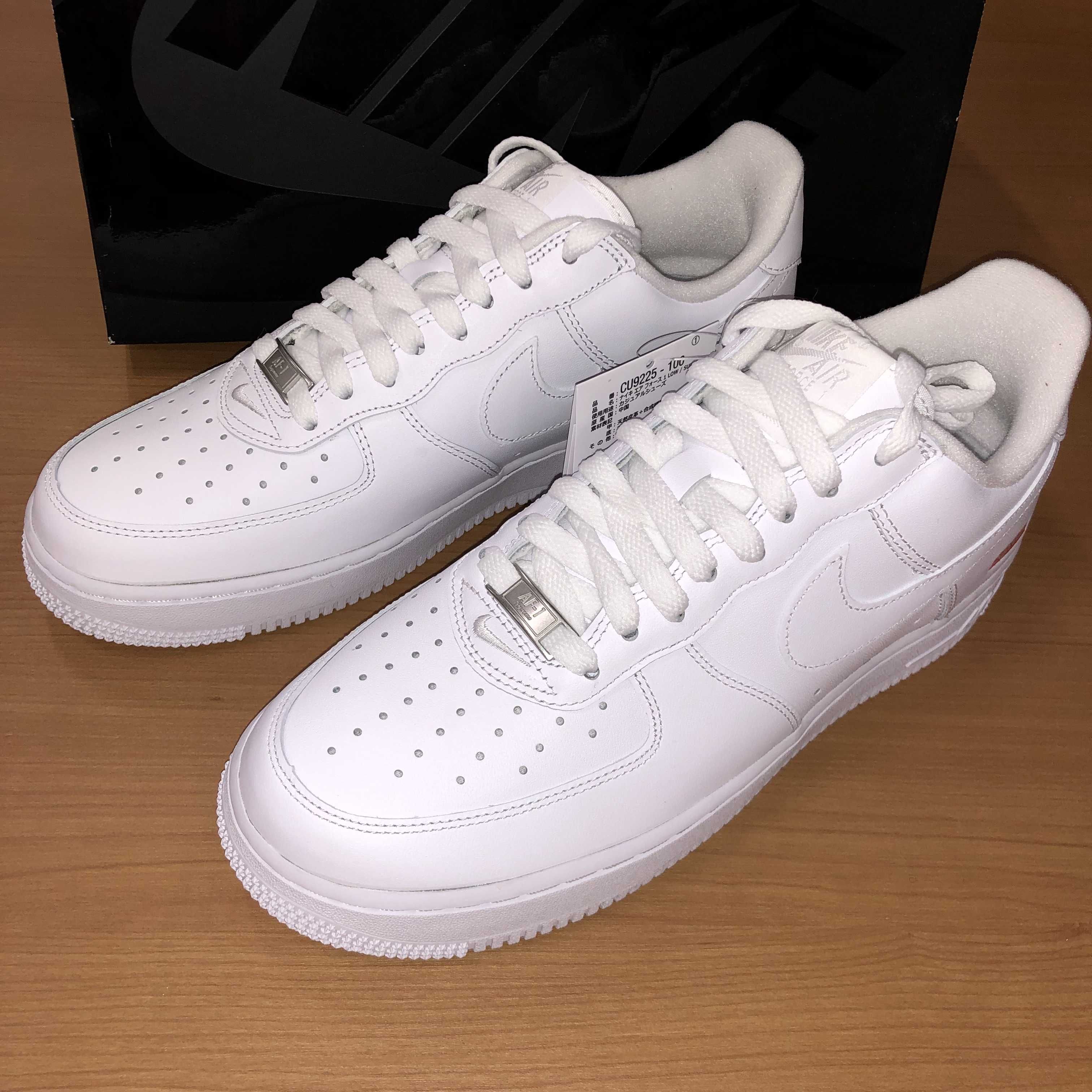 Supreme × Nike Air Force 1 Low "White"