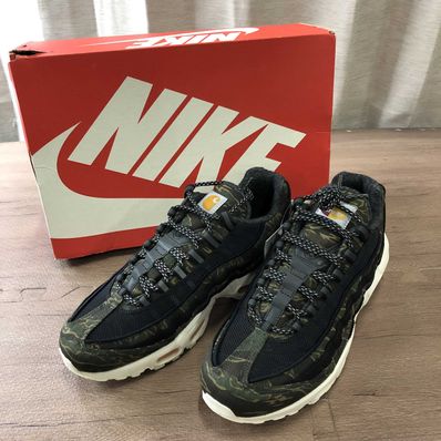 Carharte WIP × Nike Air Max 95 "Black/Sail/Total Orange"