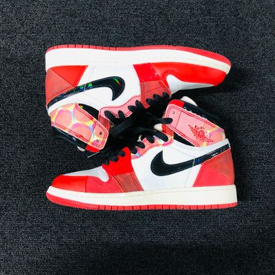 Spider-Man × Nike GS Air Jordan 1 High OG SP "Next Chapter/Spider-Man:Across the Spider-Verse"