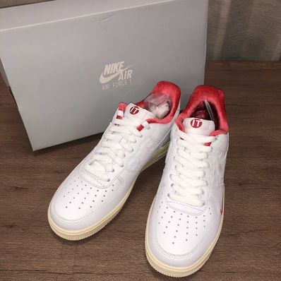 KITH × Nike Air Force 1 Low "White/Red"