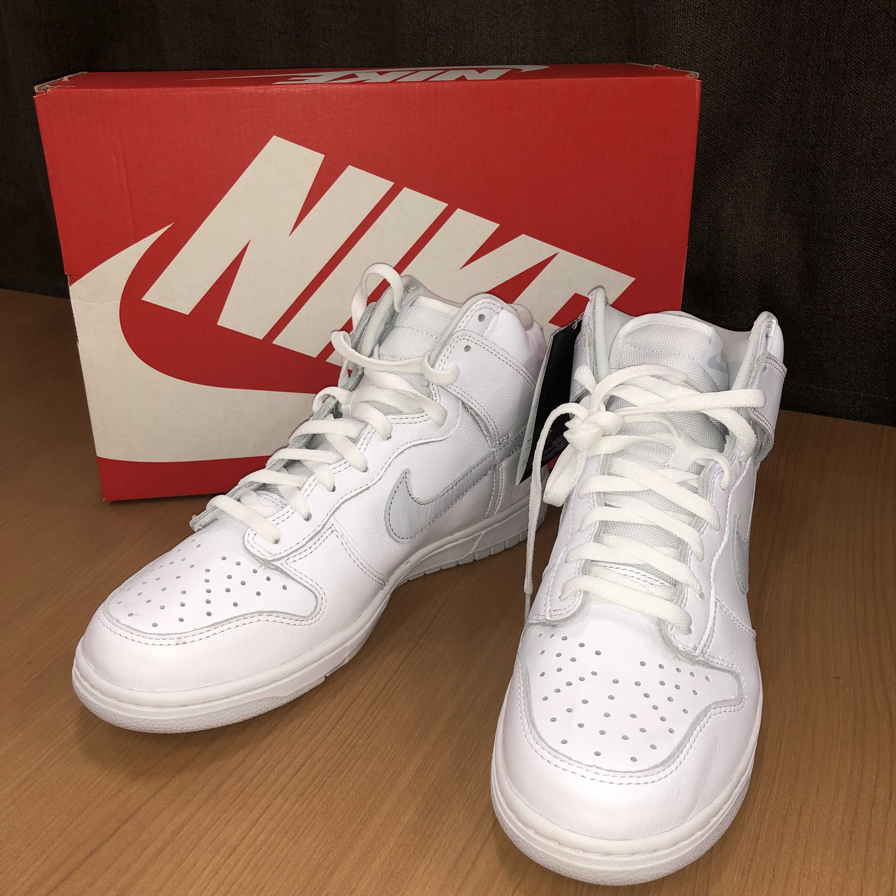 Nike Dunk High "Pure Platinum"