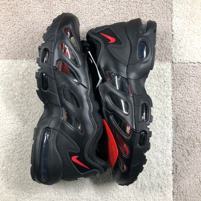 Supreme × Nike Air Max 96 "Black/Speed Red/Clear"