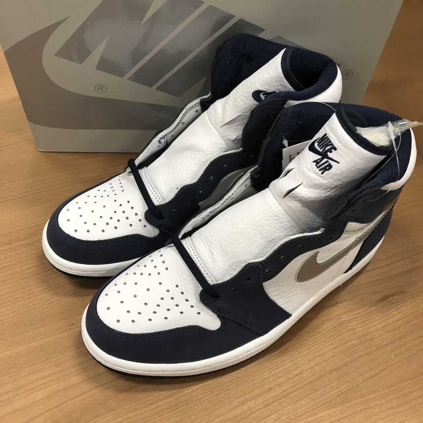 Nike Air Jordan 1 High OG CO.JP "White/Midnight Navy" (2020)(ブリーフケースなし)