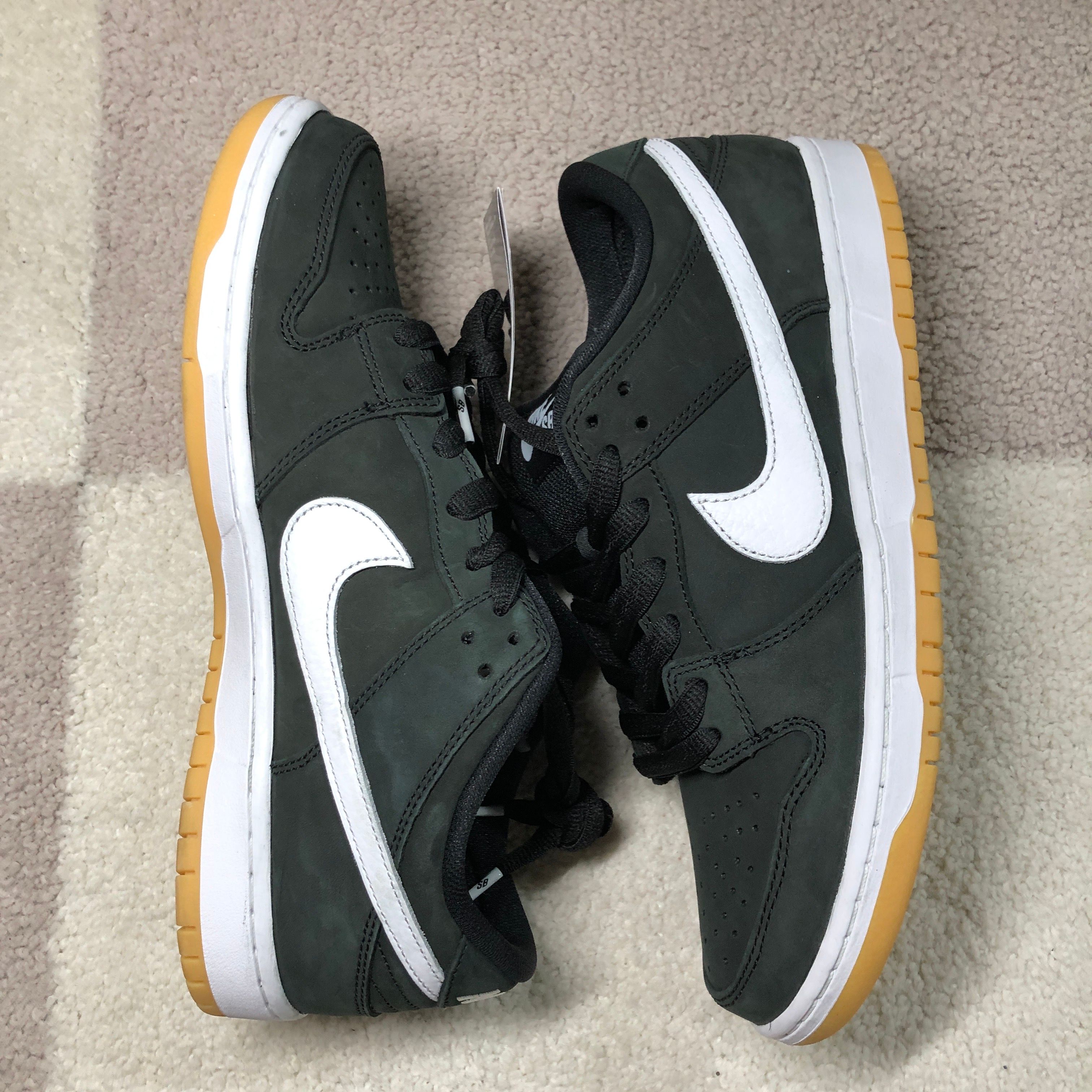 Nike SB Dunk Low Pro "Black/WhiteBlack-Gum Light Brown"