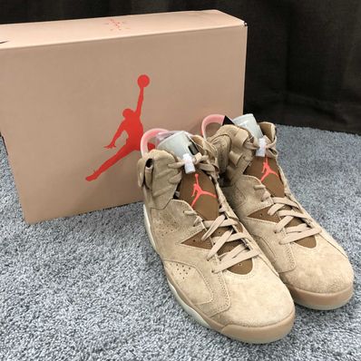 Travis Scott × Nike Air Jordan 6 "British Khaki"