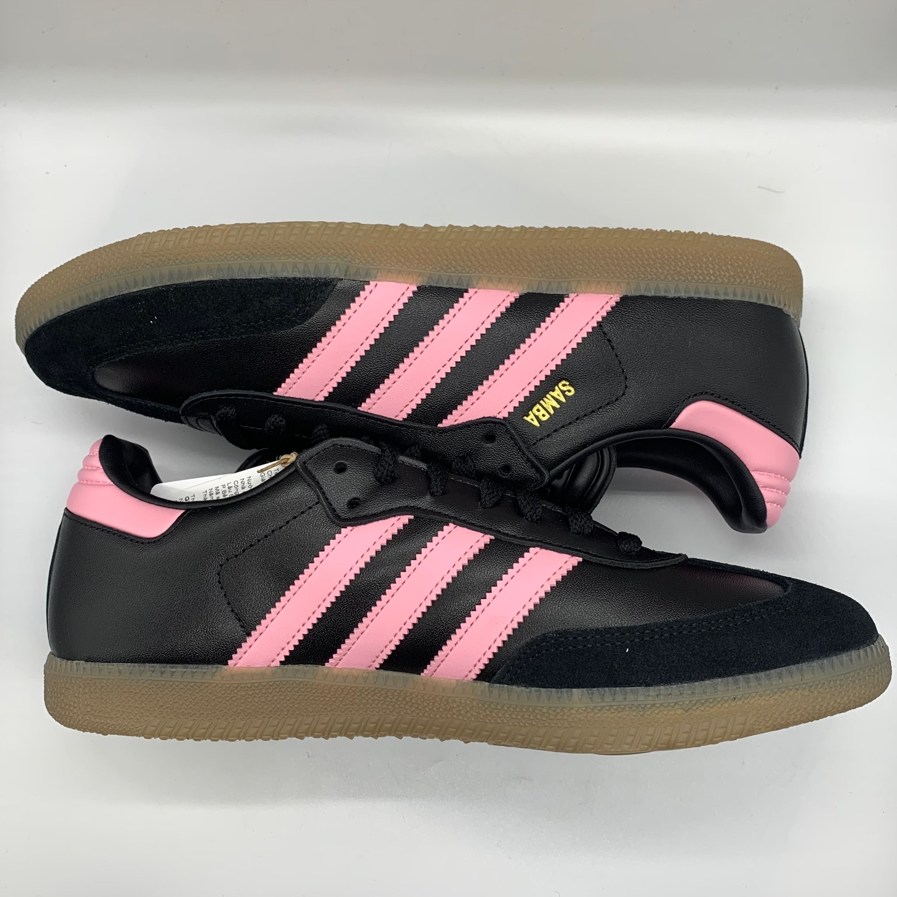 Inter Miami CF × adidas Samba "Core Black/Light Pink/Gum"