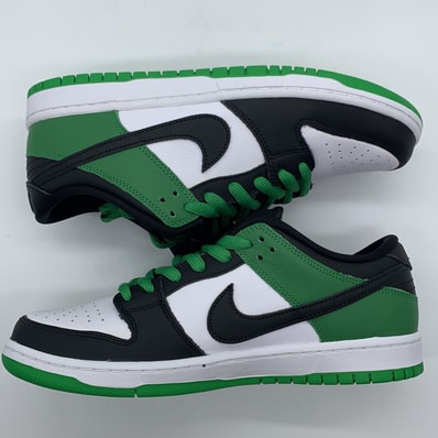Nike SB Dunk Low Pro "Black and Classic Green"
