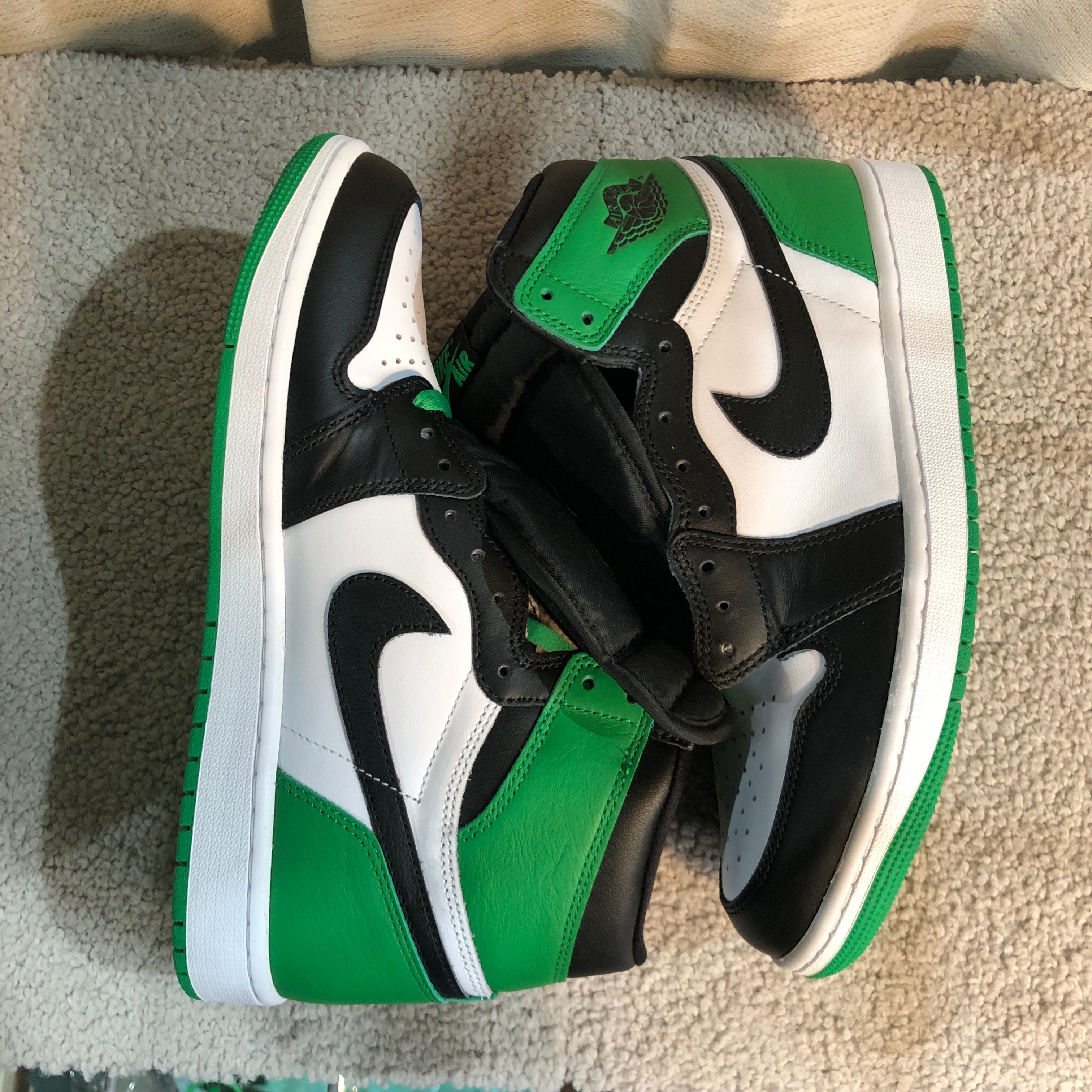 Nike Air Jordan 1 Retro High OG "Celtics/Black and Lucky Green" (2023)
