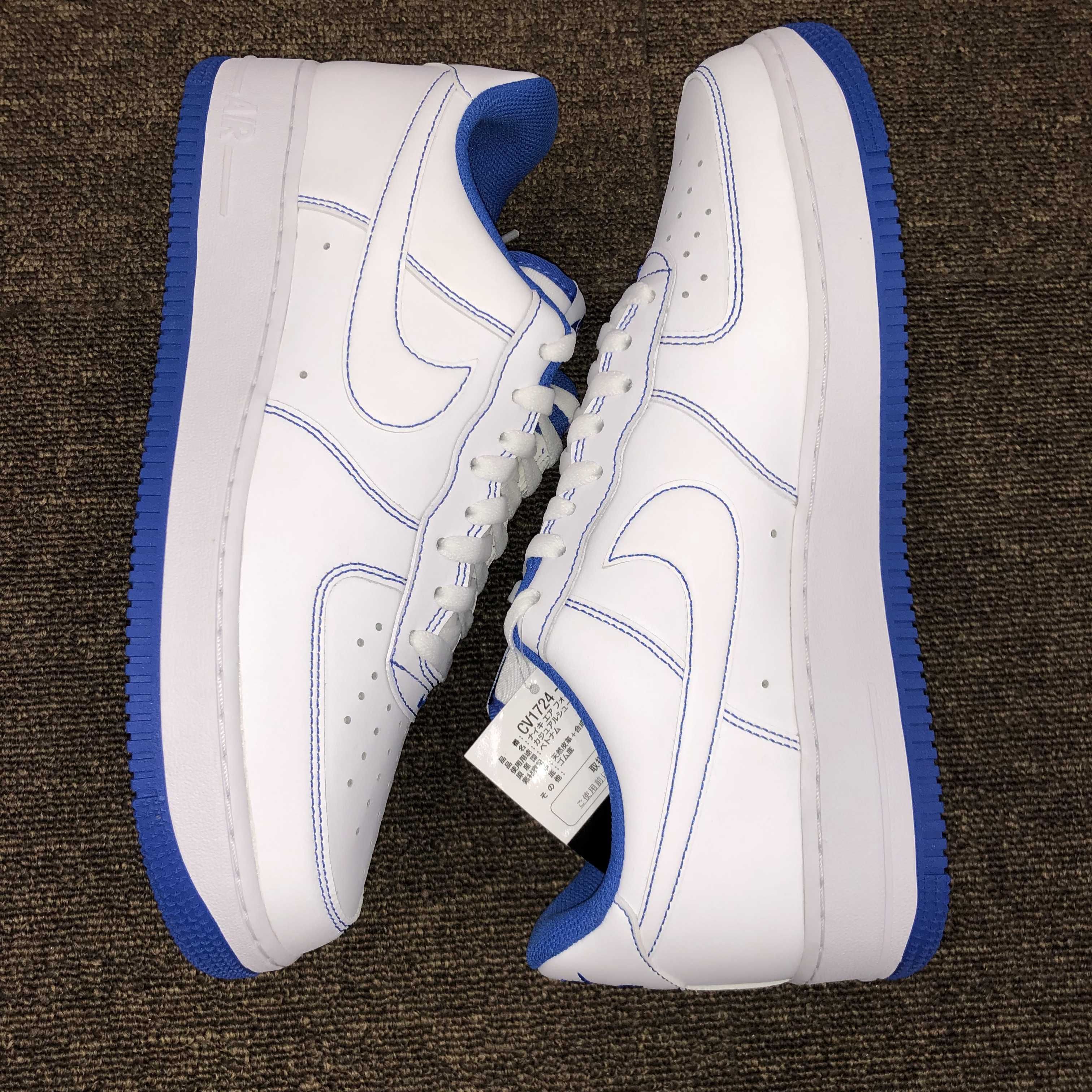 Nike Air Force 1 Low '07 Stitch "Game Royal"