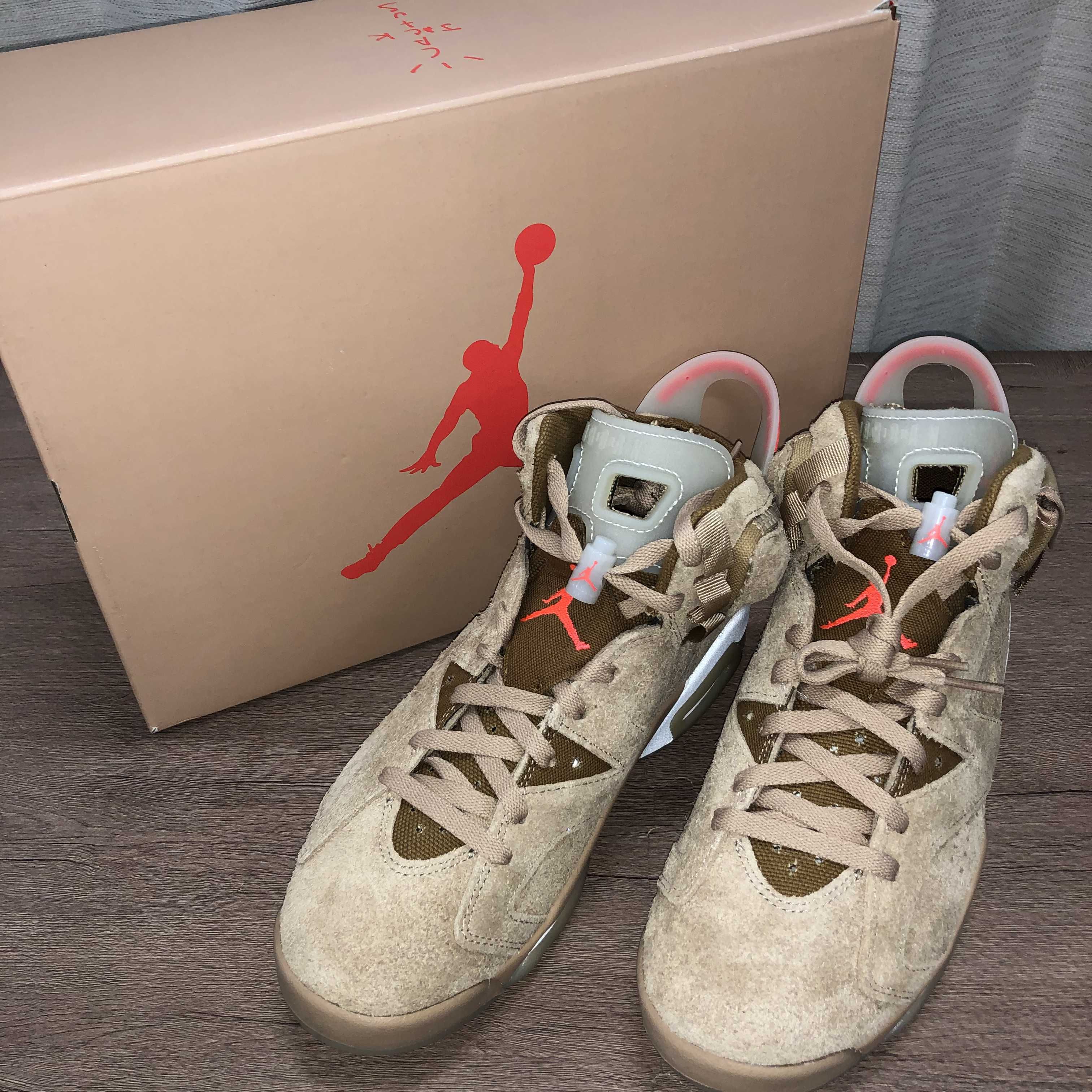 Travis Scott × Nike Air Jordan 6 "British Khaki"