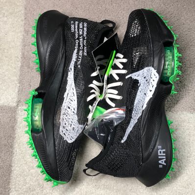 Off-White × Nike Air Zoom Tempo Next% Flyknit "Black"