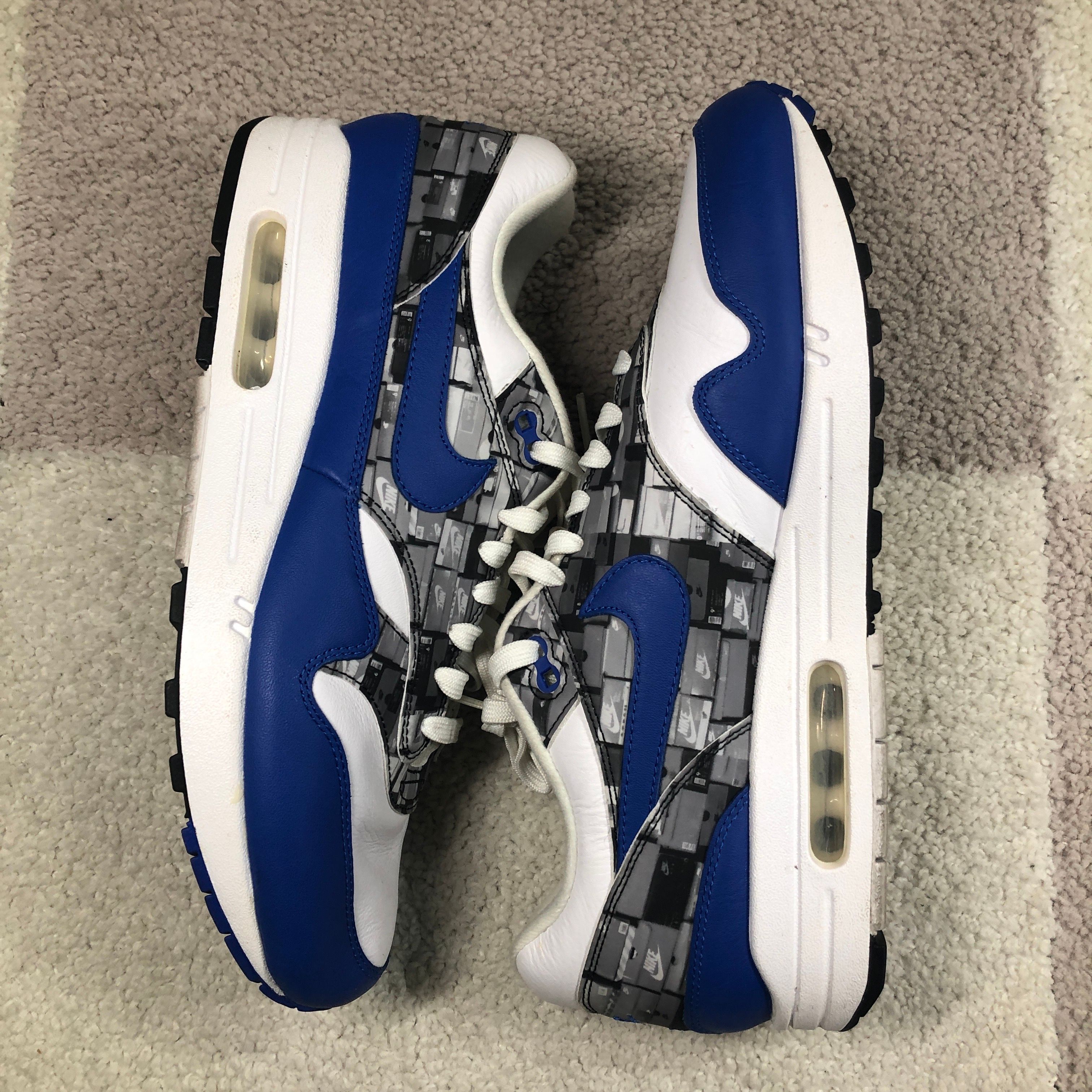 atmos × Nike Air Max 1 Blue "We Love Nike"