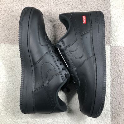 Supreme × Nike Air Force 1 Low "Black"