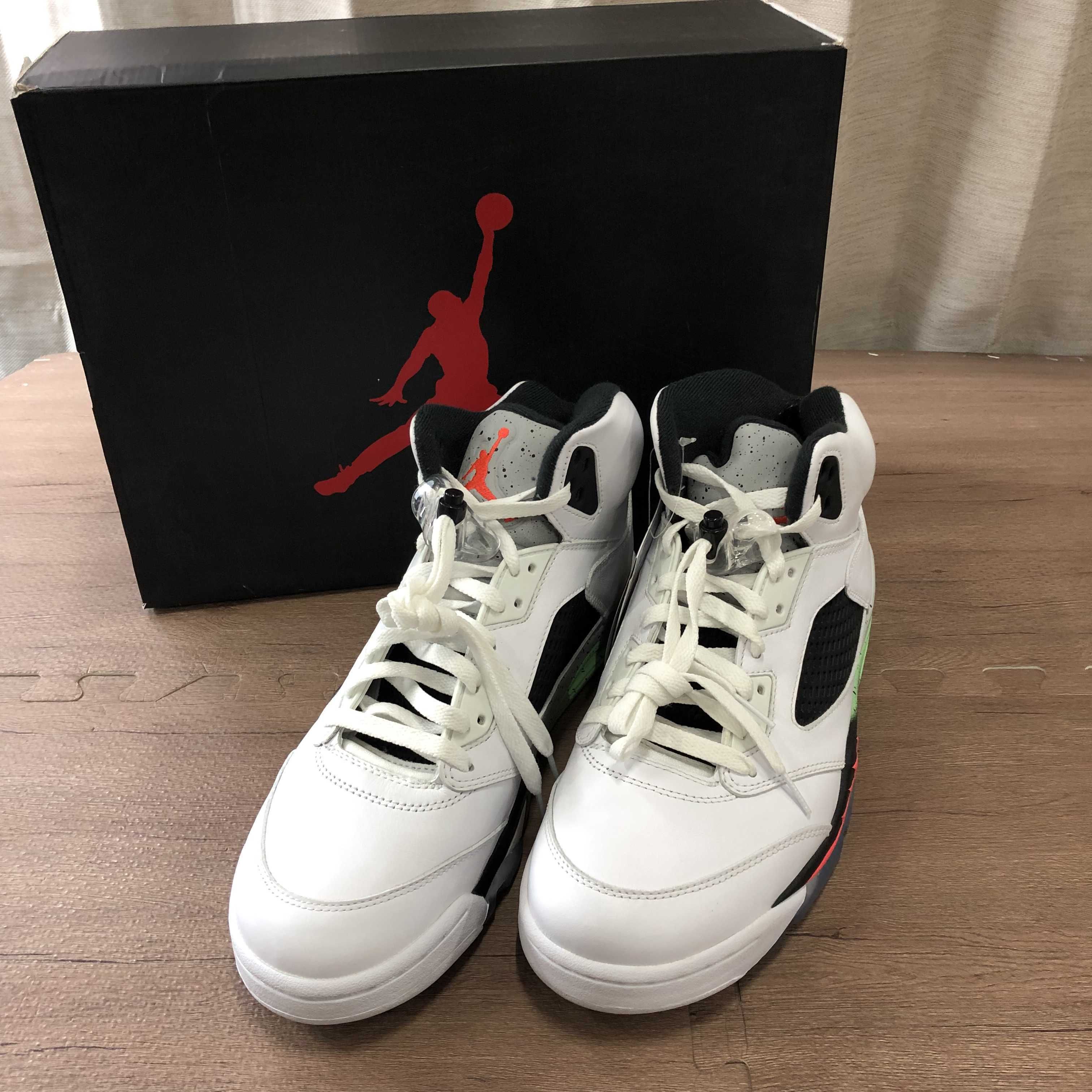 NIKE AIR JORDAN 5 RETRO POISON GREEN