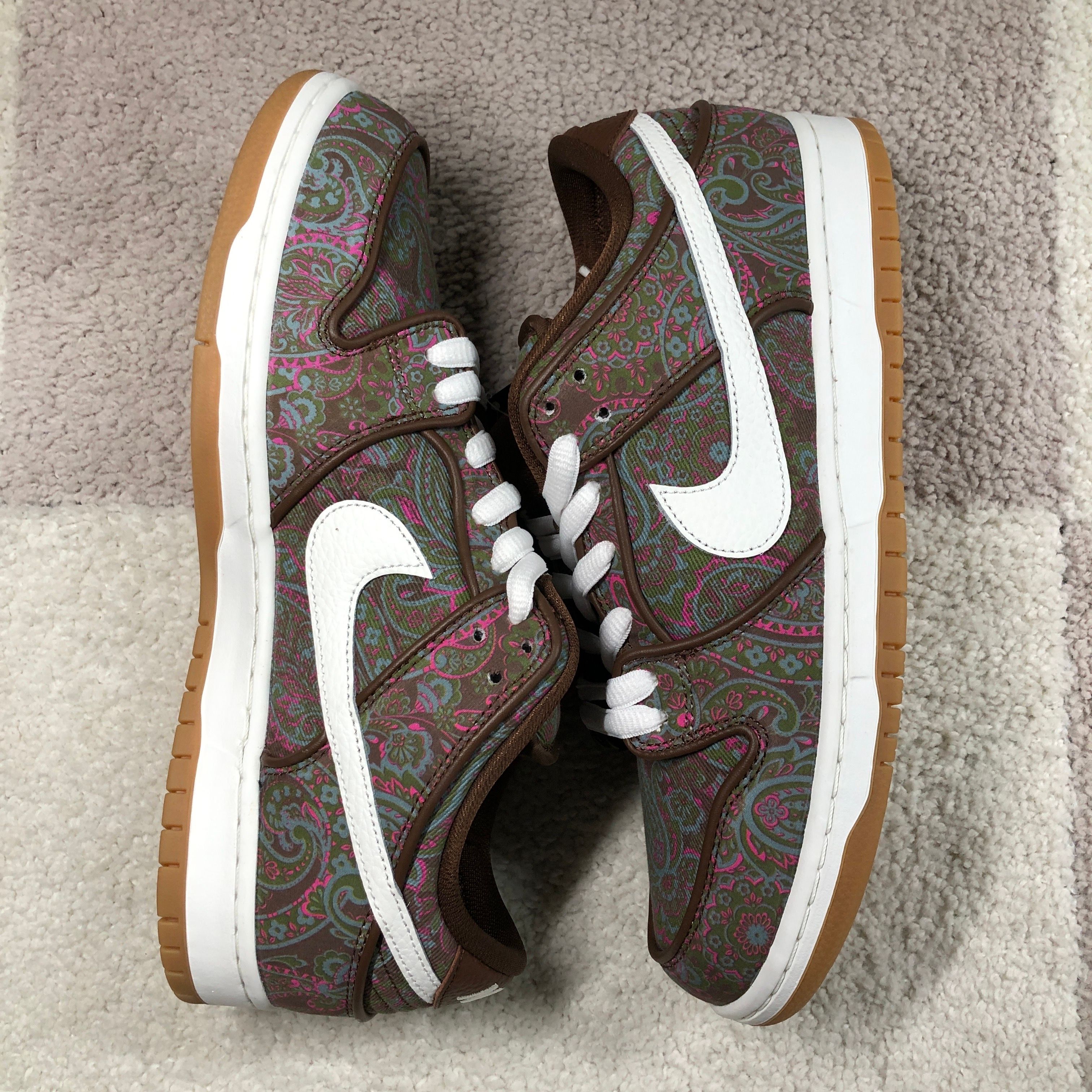 Nike SB Dunk Low PRM "Brown Paisley"