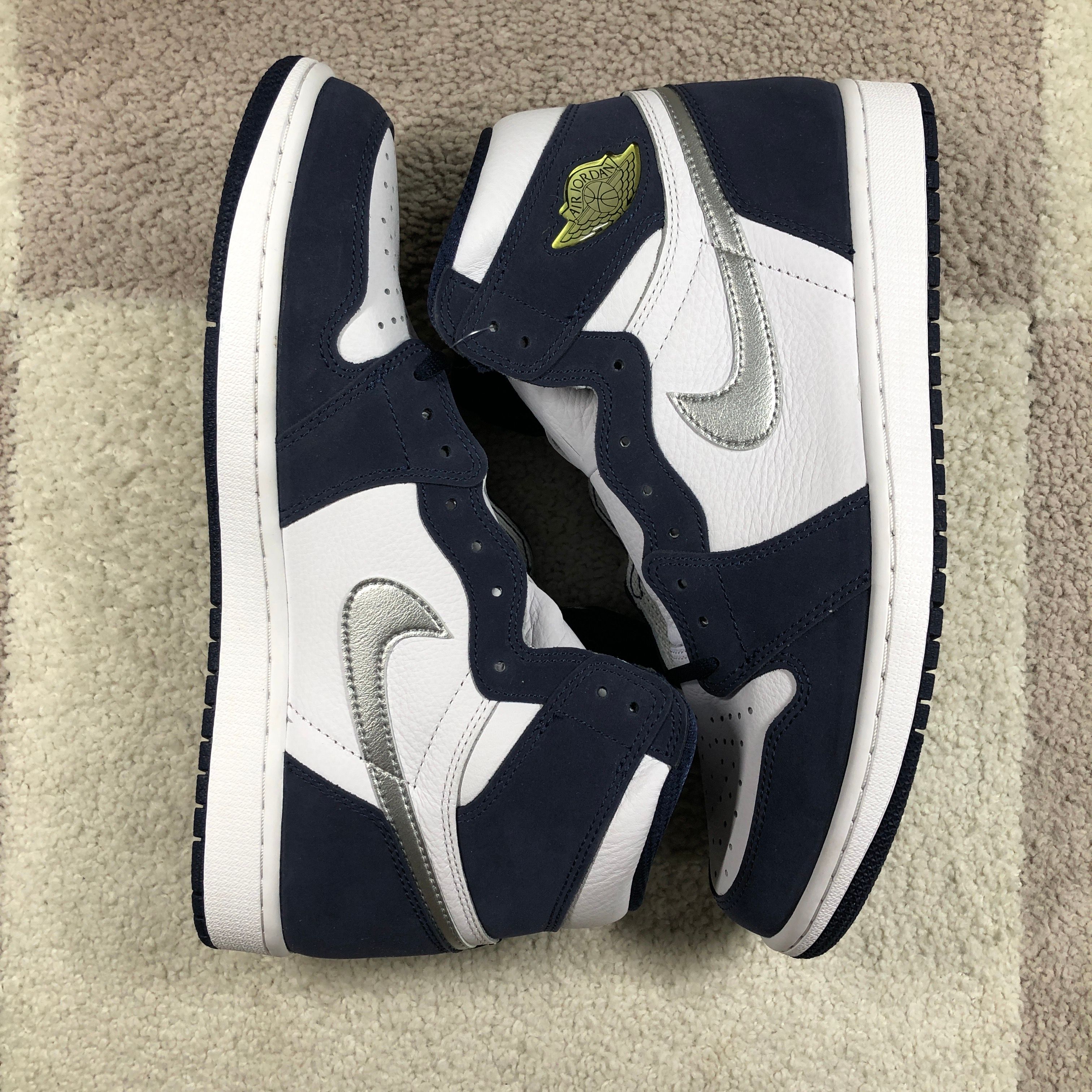Nike Air Jordan 1 High OG CO.JP "White/Midnight Navy" (2020)(ブリーフケースなし)