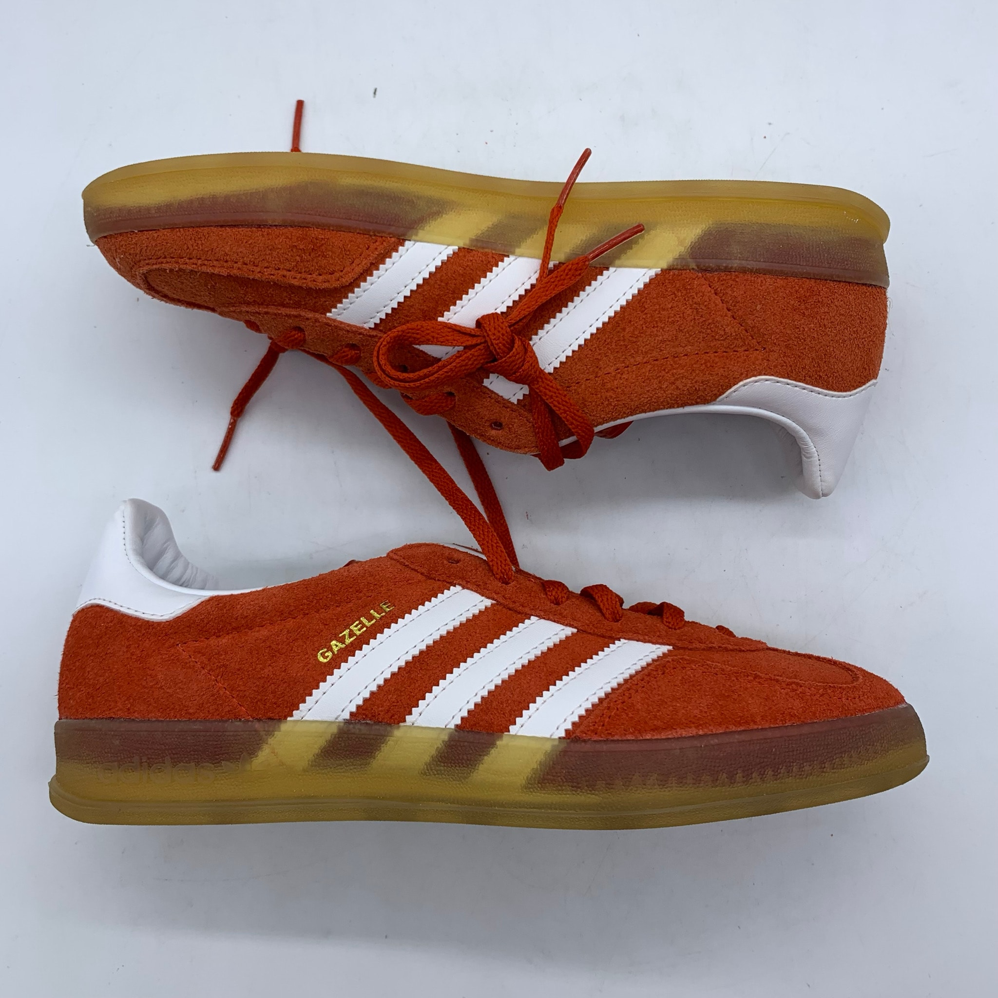 adidas Women's Gazelle Indoor "Bold Orange/Gum"