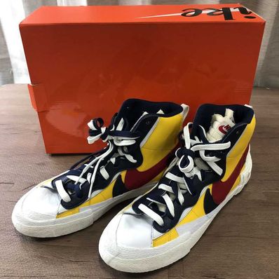 sacai × Nike Blazer Mid "Varsity Maize/Varsity Red"