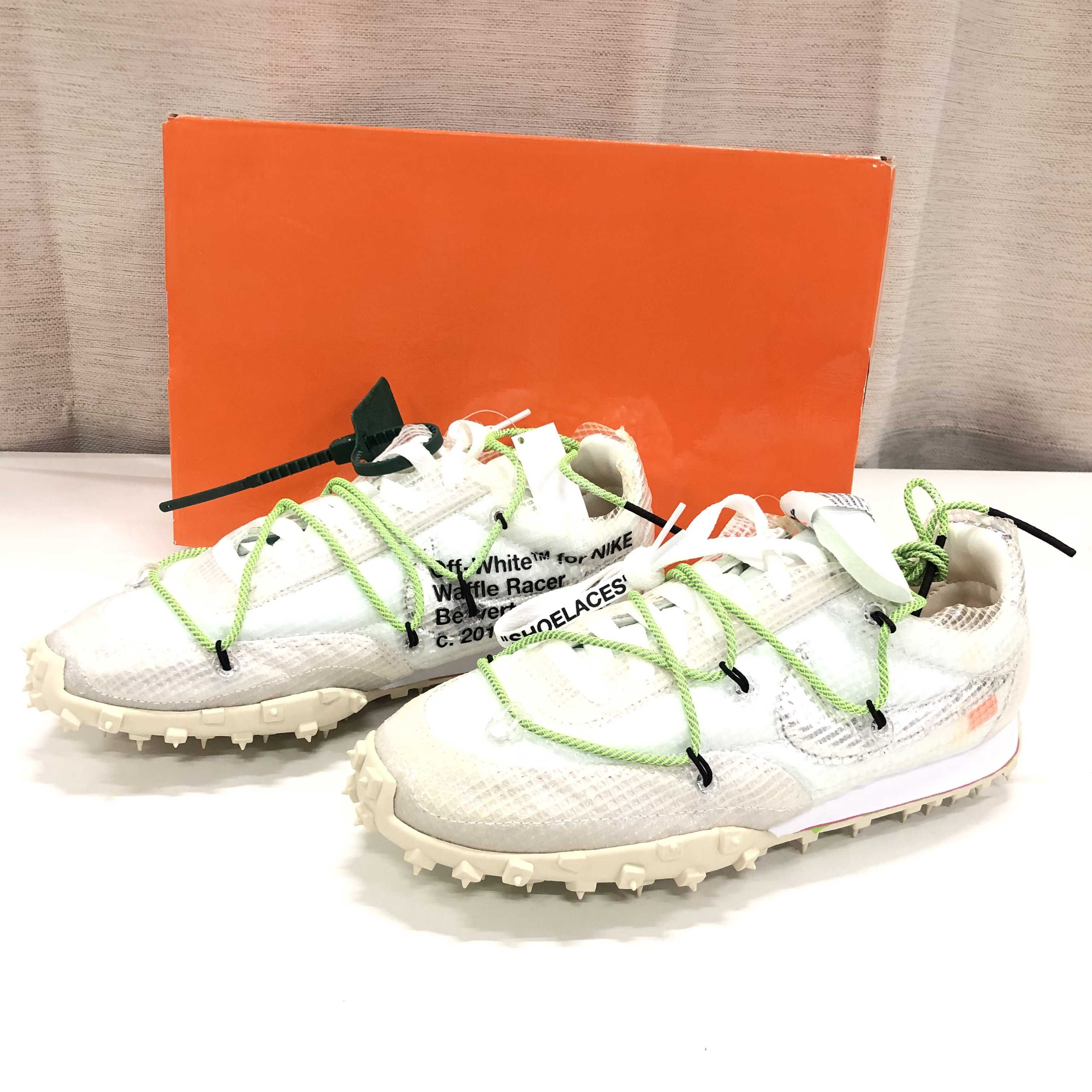Off-White × Nike Women's Waffle Racer "White"