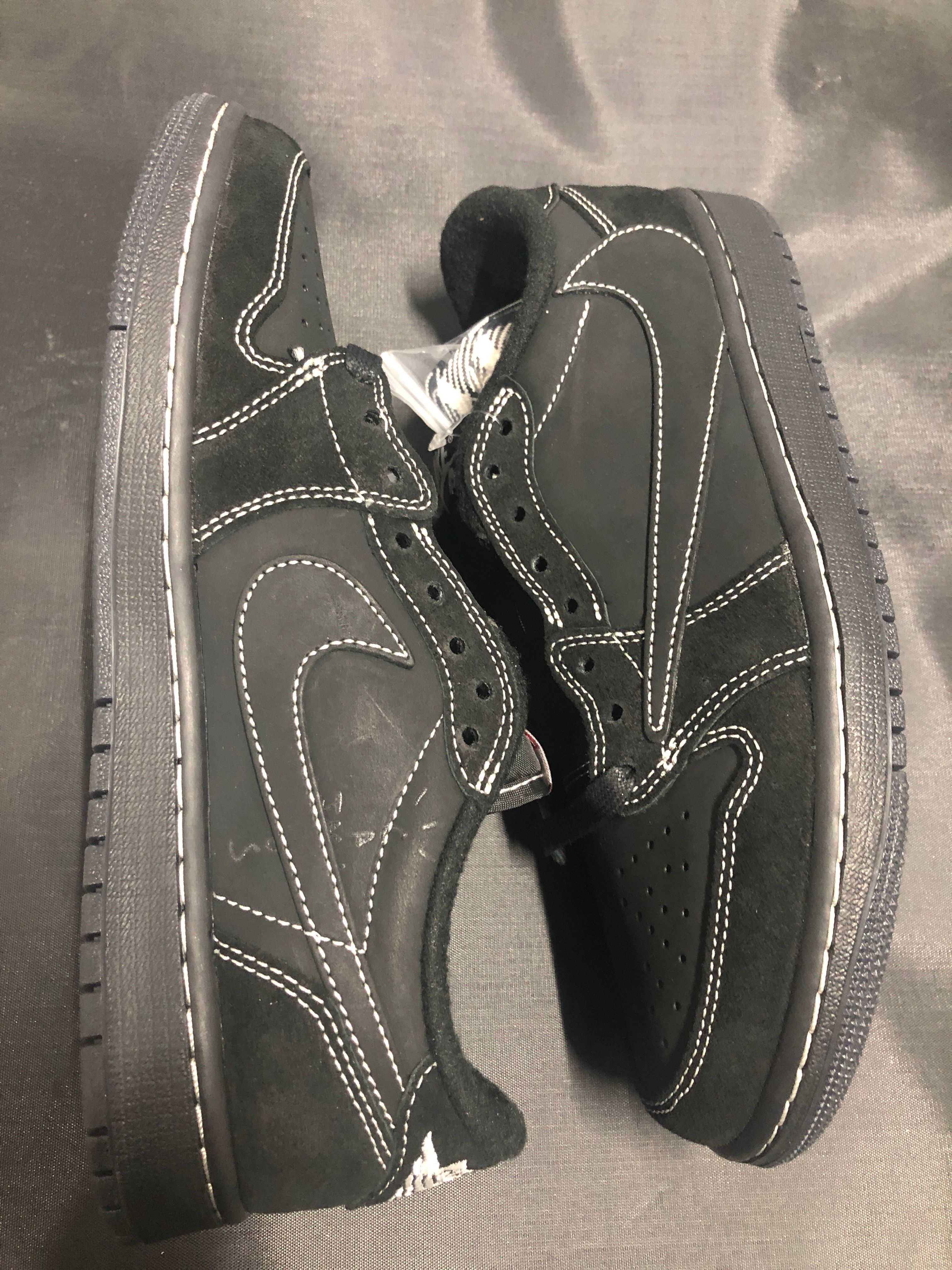 Travis Scott × Nike Air Jordan 1 Low OG SP "Black Phantom"