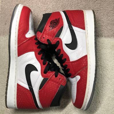 Spiderman × Nike Air Jordan 1 Origin Story "Gym Red/White/Photo Blue/Black"