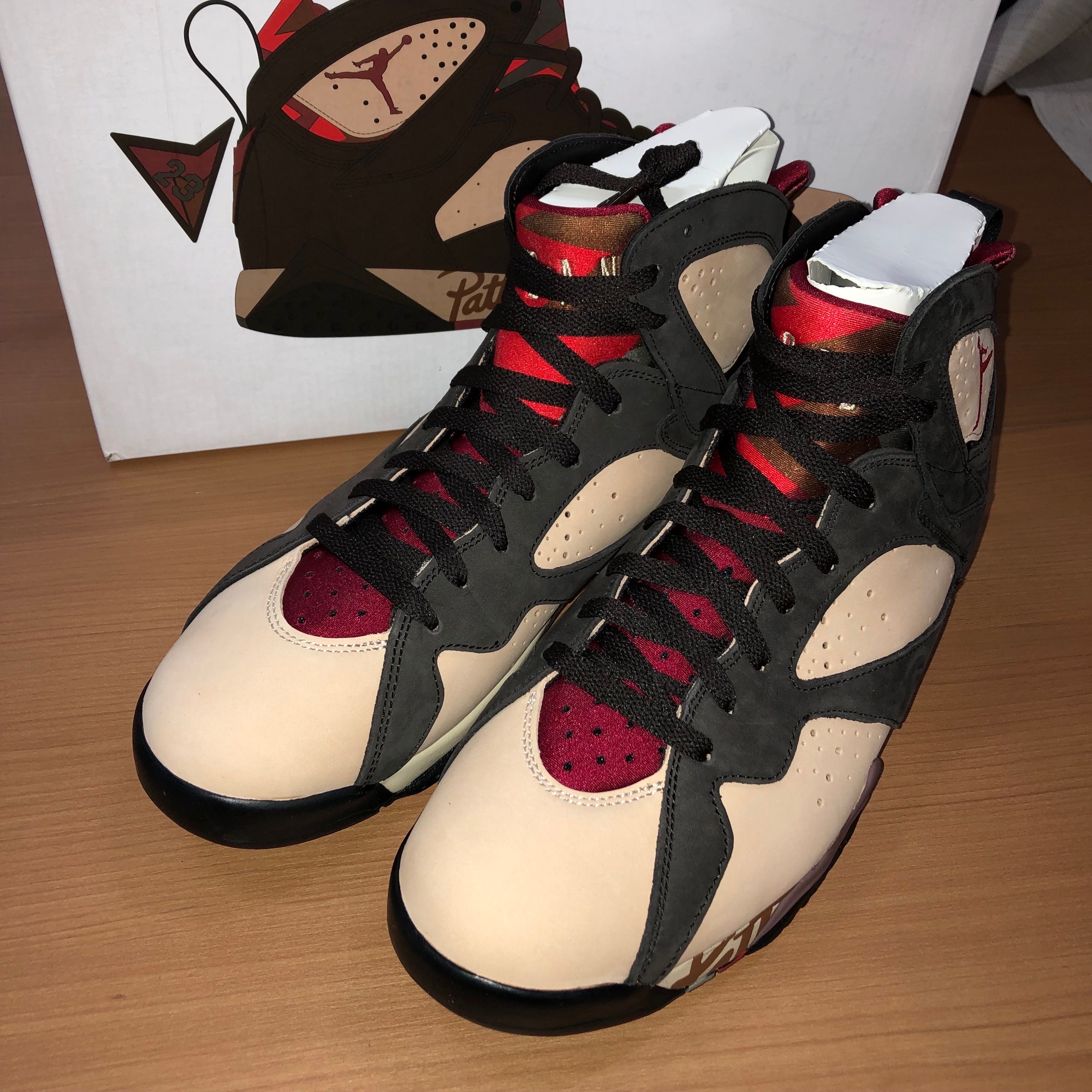 Patta × Nike Air Jordan 7 OG "Brown"