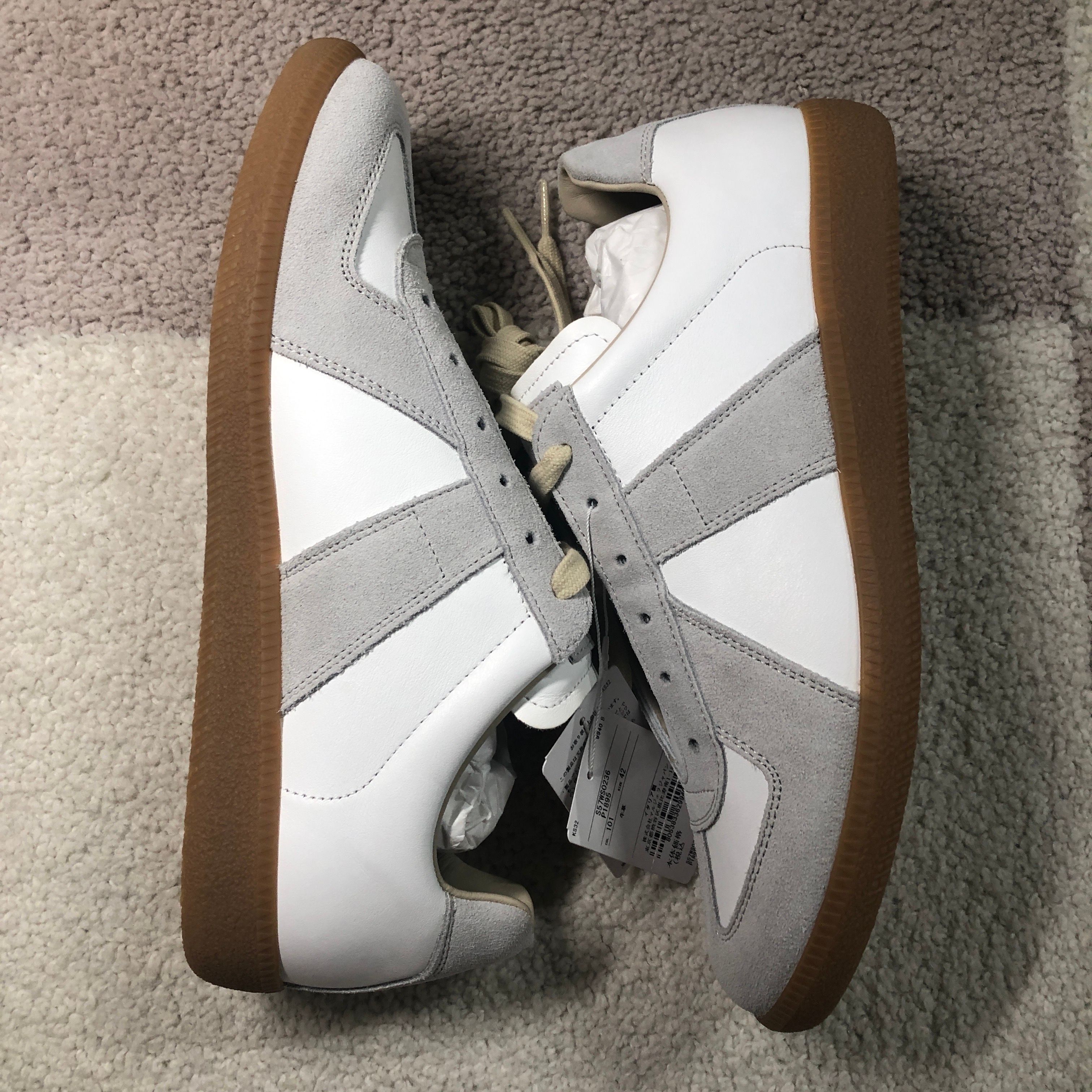 メゾンマルジェラ レプリカ スニーカー "ホワイト"