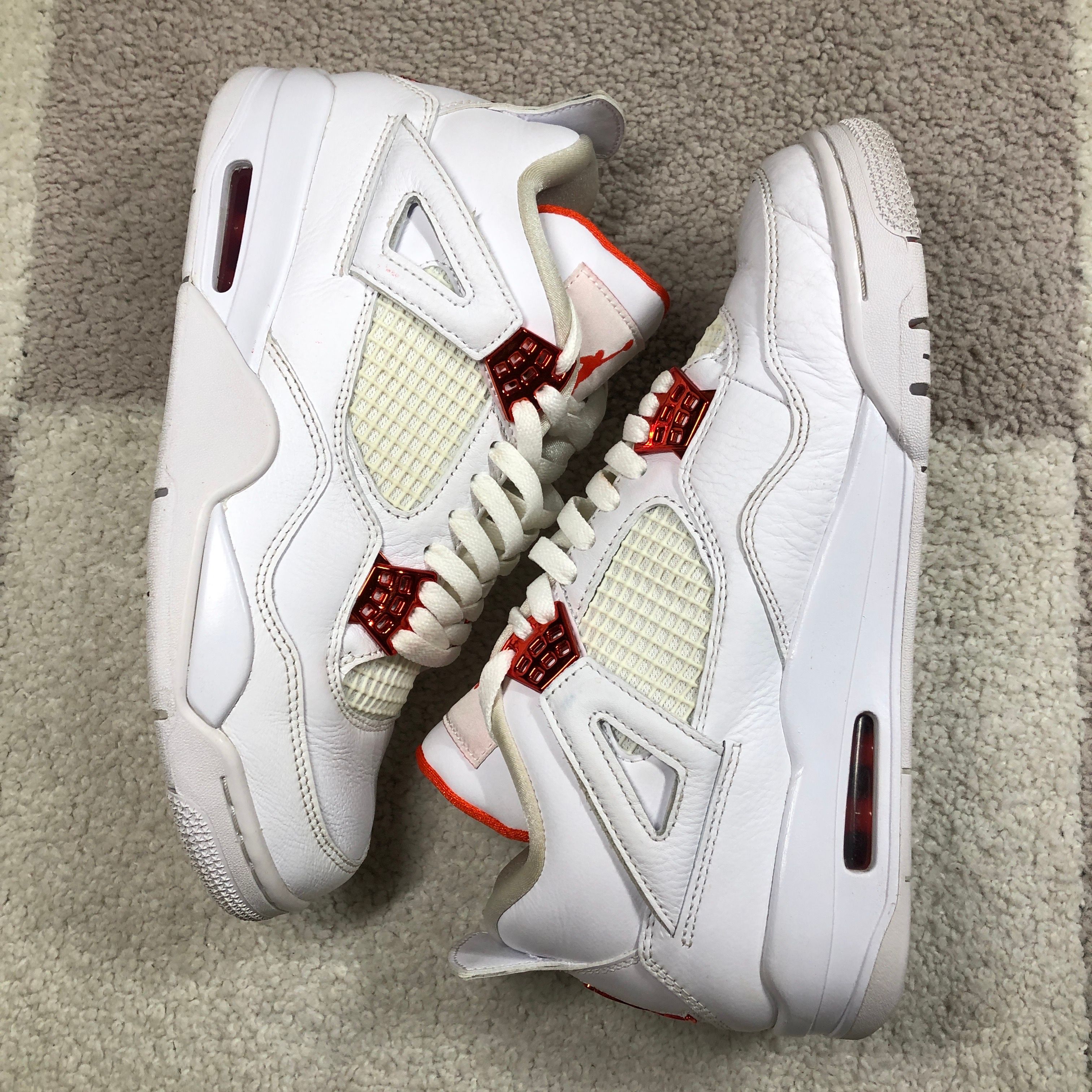 Nike Air Jordan 4 Retro "White/Team Orange"