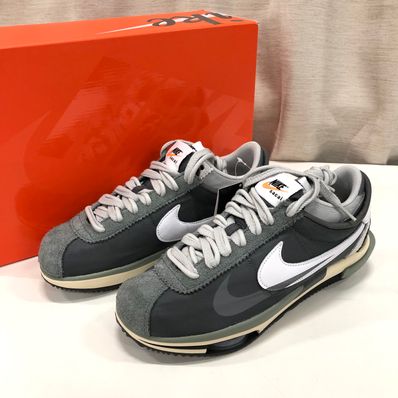 sacai × Nike Zoom Cortez "Iron Grey"