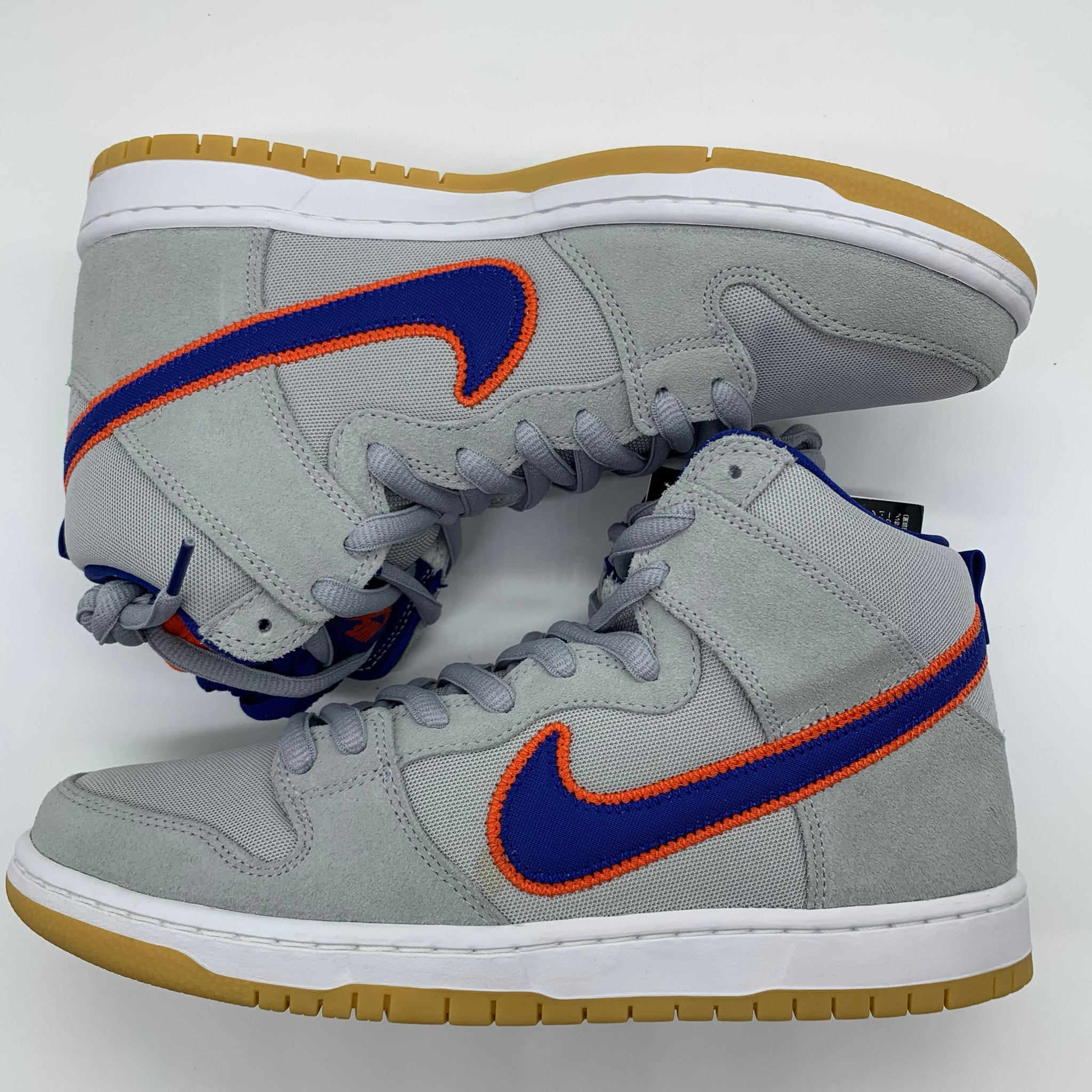 Nike SB Dunk High "Rush Blue and Team Orange/New York Mets"