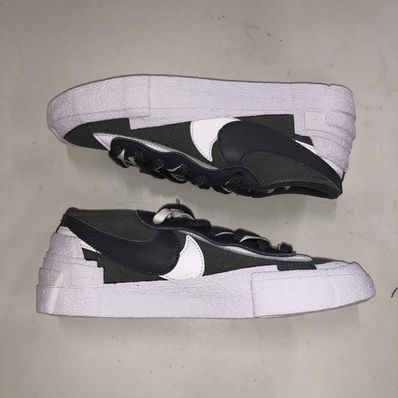 Sacai × Nike Blazer Low "Iron Grey"