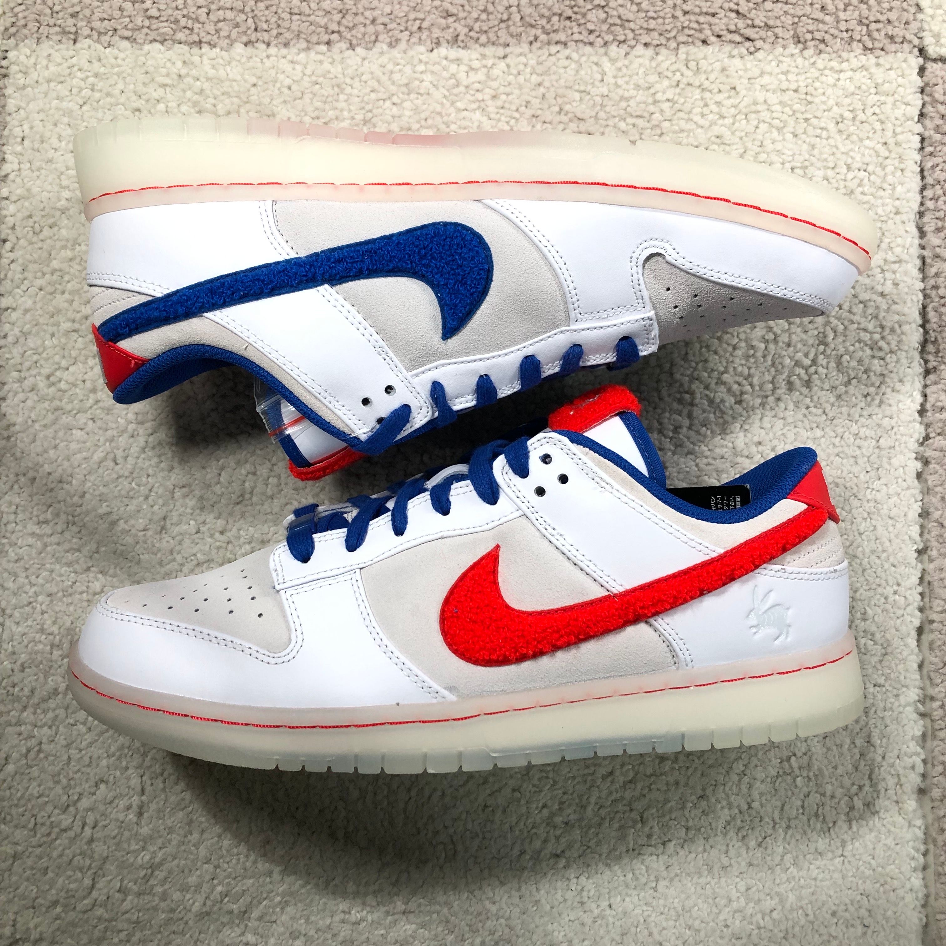 Nike Dunk Low Year of the Rabbit "White/Crimson-Varsity Royal"