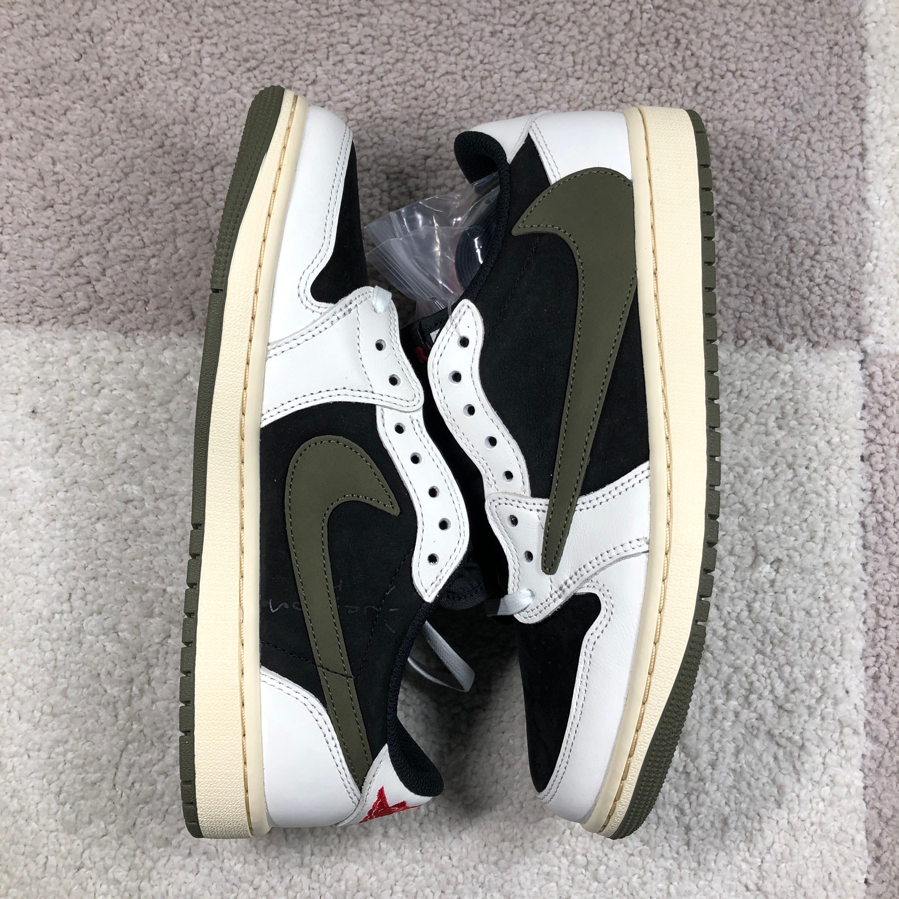 Travis Scott × Nike Women's Air Jordan 1 Low OG "Medium Olive"