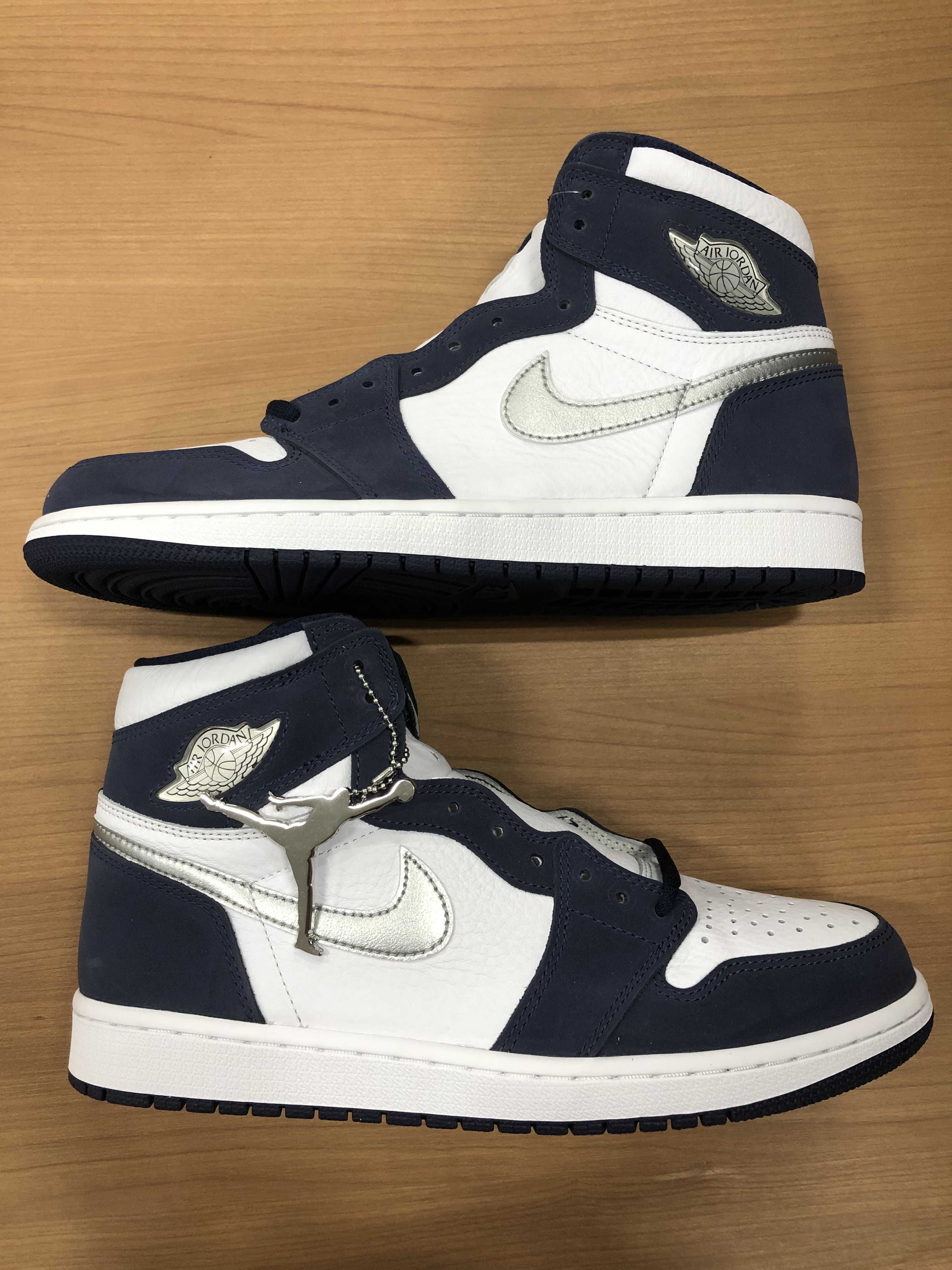 Nike Air Jordan 1 Retro High OG CO.JP "Midnight Navy"(2020)(ブリーフケース付き)