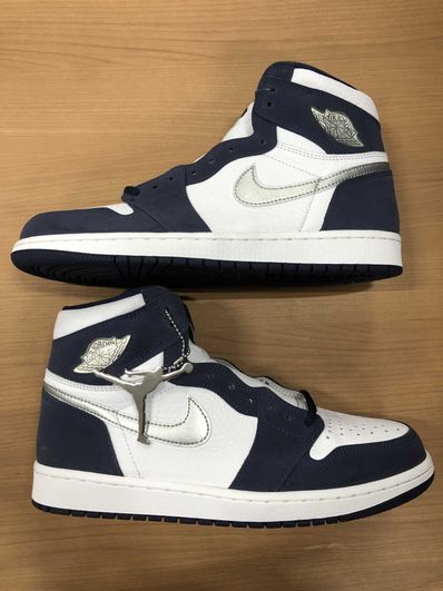 Nike Air Jordan 1 Retro High OG CO.JP "Midnight Navy"(2020)(ブリーフケース付き)