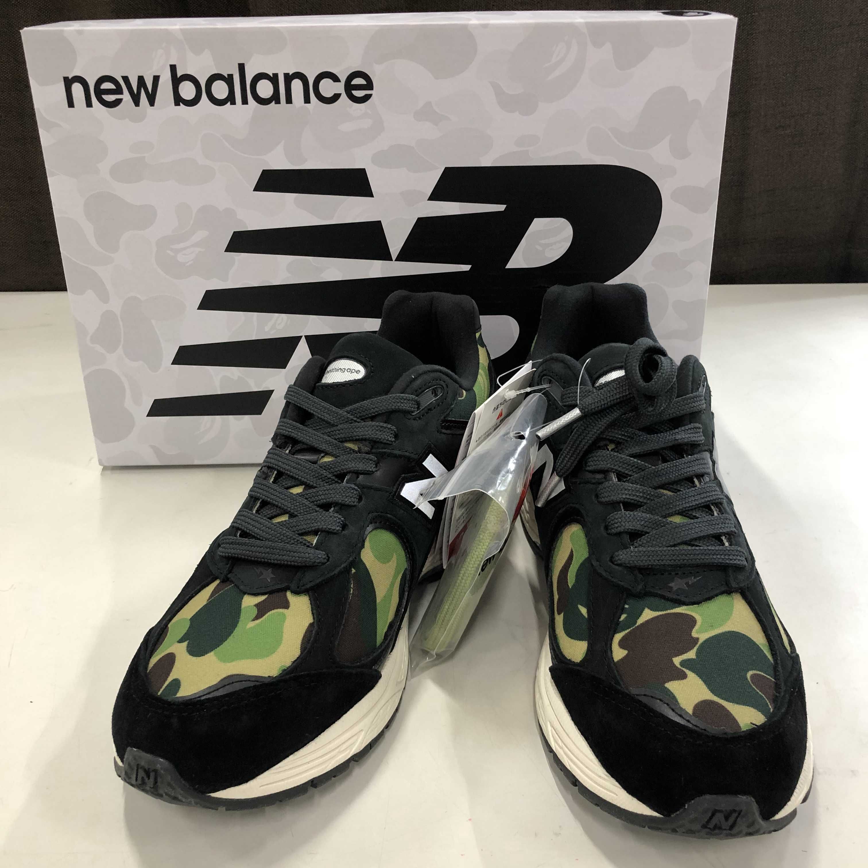 A BATHING APE × New Balance 2002R "Black"