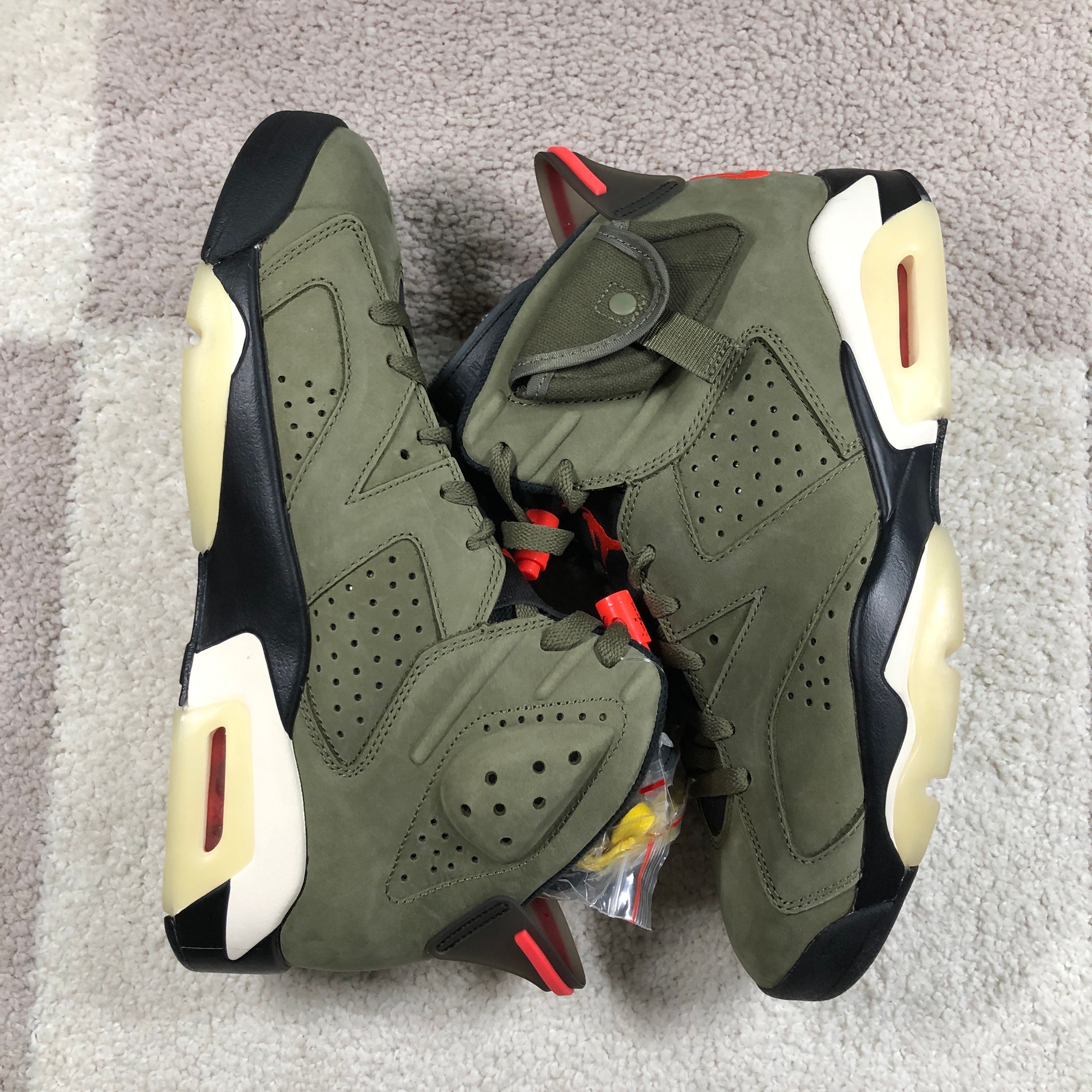 Travis Scott × Nike Air Jordan 6 Retro "Medium Olive"