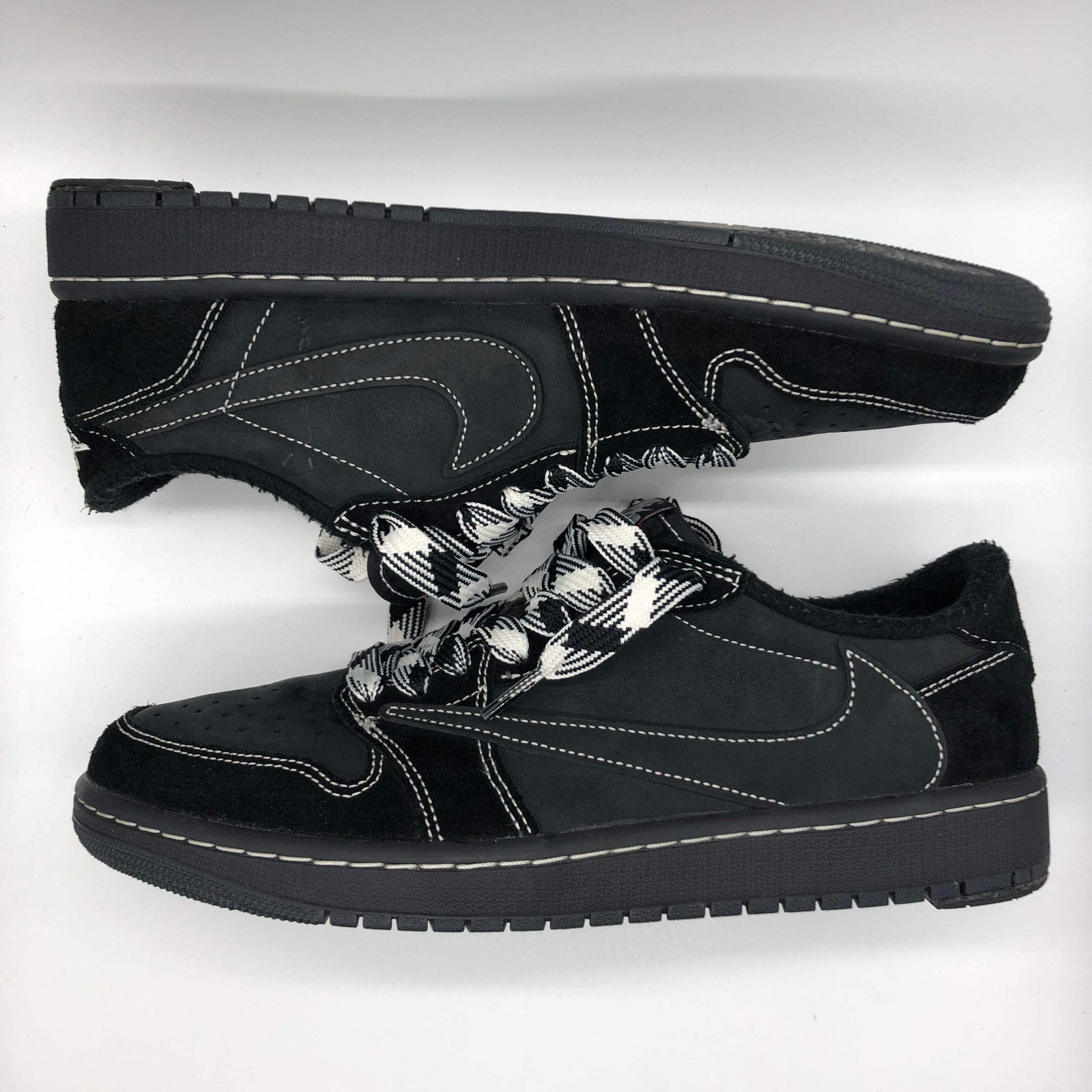 Travis Scott × Nike Air Jordan 1 Low OG SP "Black Phantom"