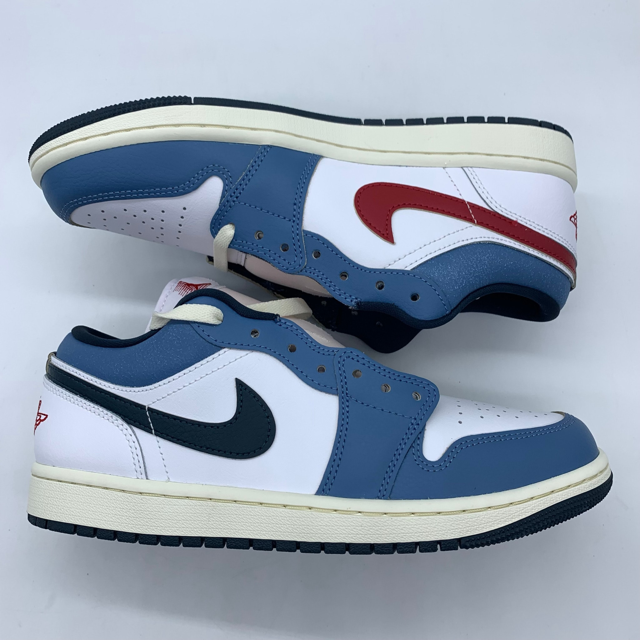Nike Air Jordan 1 Low "White/Aegean Storm"