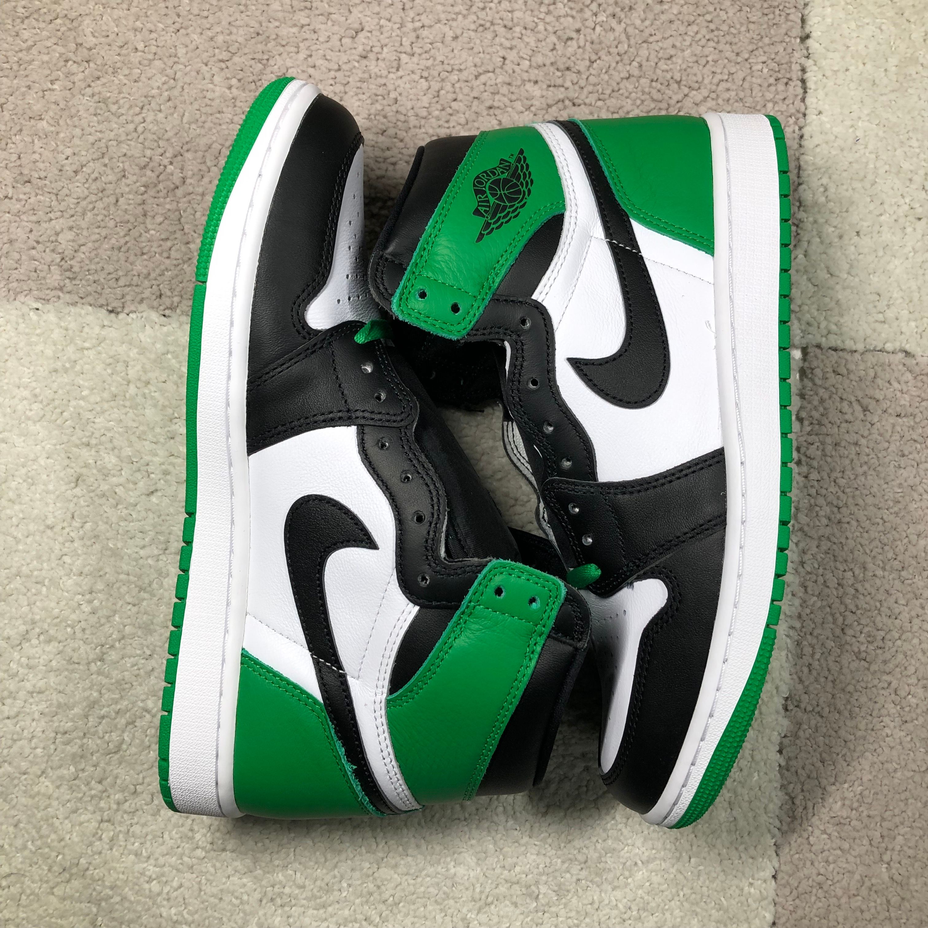 Nike Air Jordan 1 Retro High OG "Celtics/Black and Lucky Green" (2023)