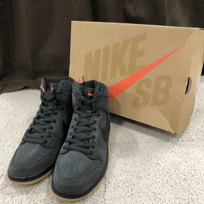 Nike SB Dunk High Orange Label "Dark Grey"