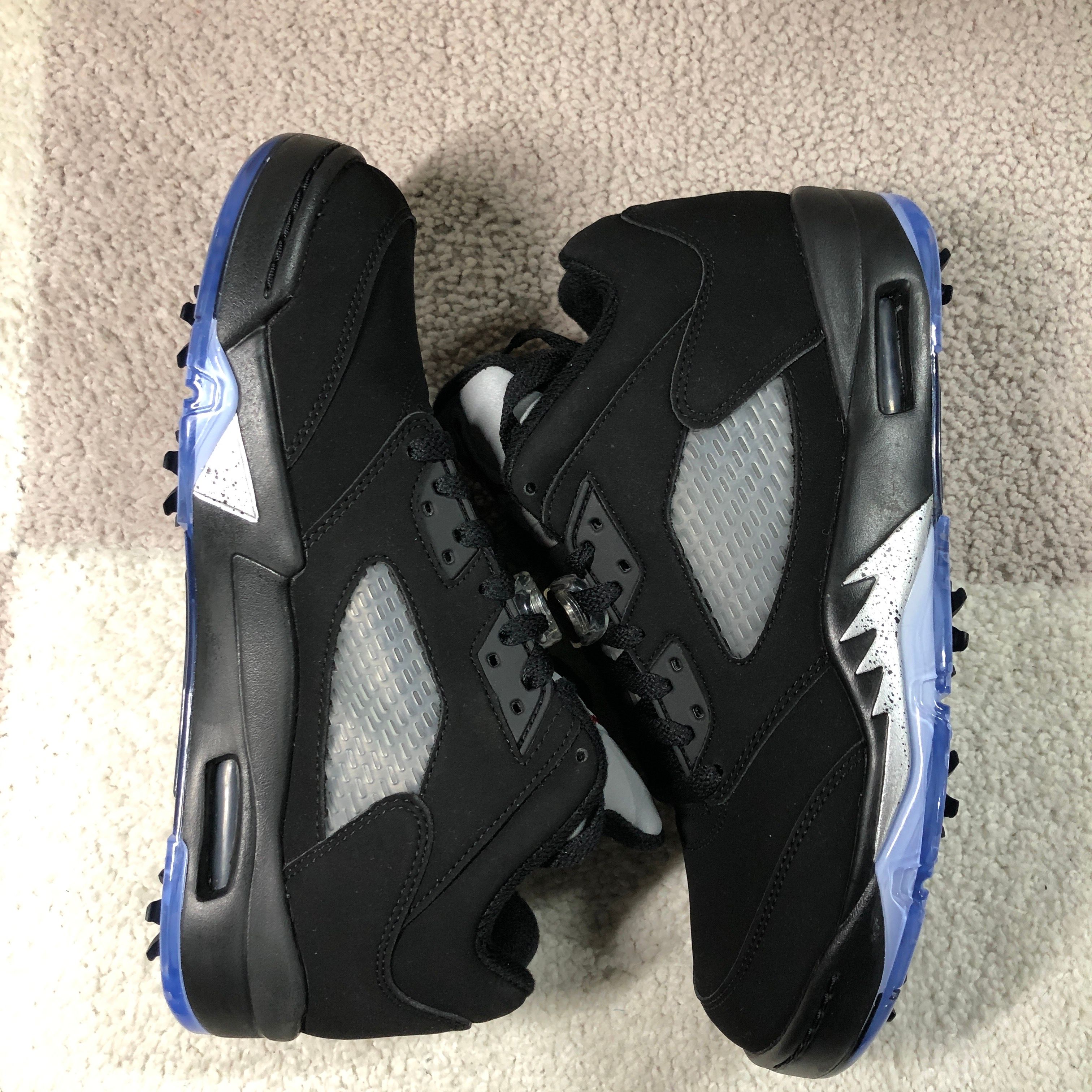 Nike Air Jordan 5 Low Golf "Black Metallic"