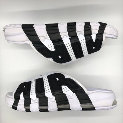 Nike Air More Uptempo Slide "White and Black"