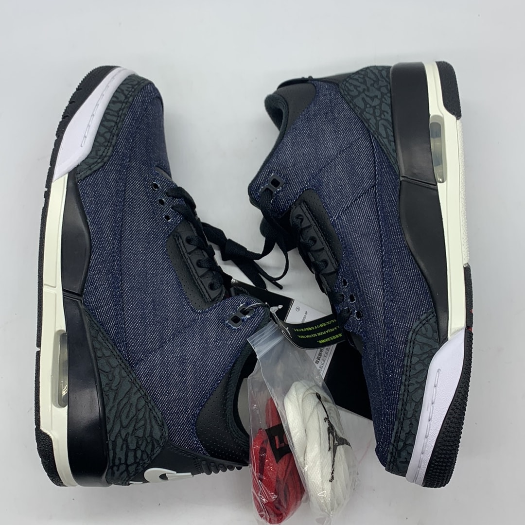 Levi’s × Nike Air Jordan 3 Retro SP "Indigo and Gym Red" (LEVI'S Tab)