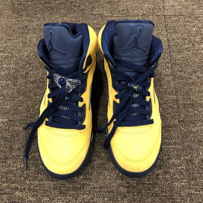 NIKE AIR JORDAN 5 "MICHIGAN"