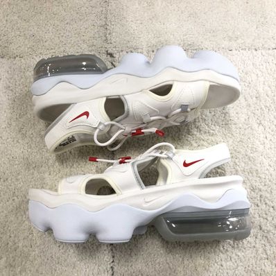 NIKE AIR MAX KOKO SANDAL Women's WHITE/UNIVERSITY RED