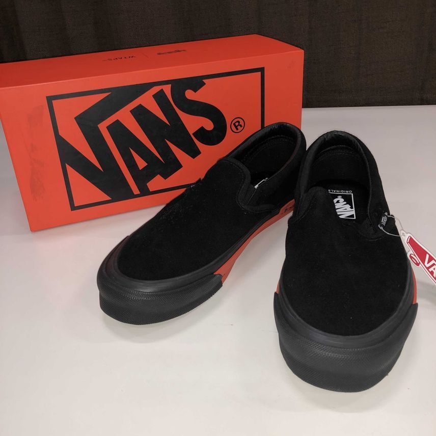 WTAPS × Vans OG Classic Slip-On LX "Black"