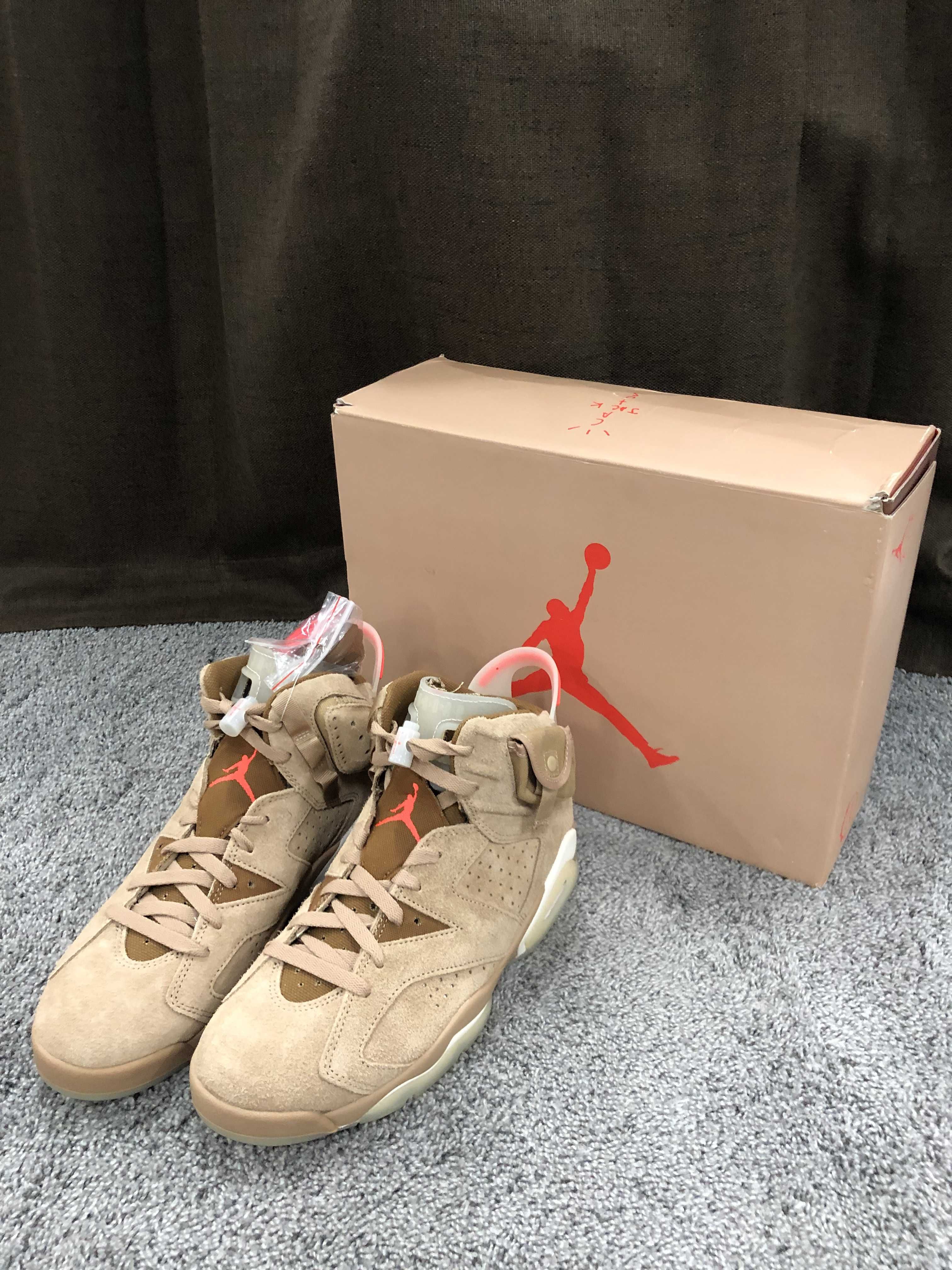 Travis Scott × Nike Air Jordan 6 "British Khaki"