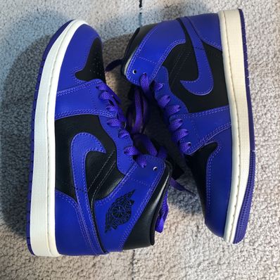 Nike Women's Air Jordan 1 Mid "Purple and Black"