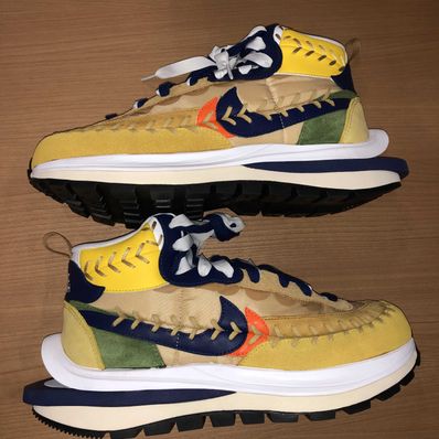 Jean-Paul Gaultier × sacai × Nike VaporWaffle "Sesame/Multi Color"